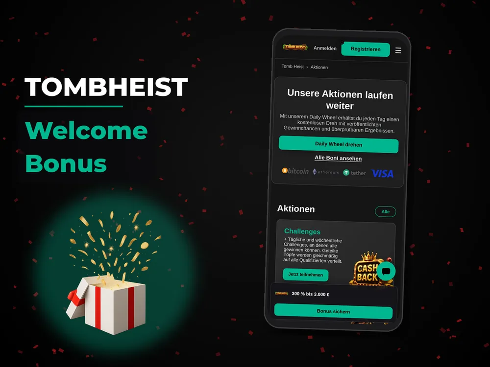 Tombheist - Welcome Bonus